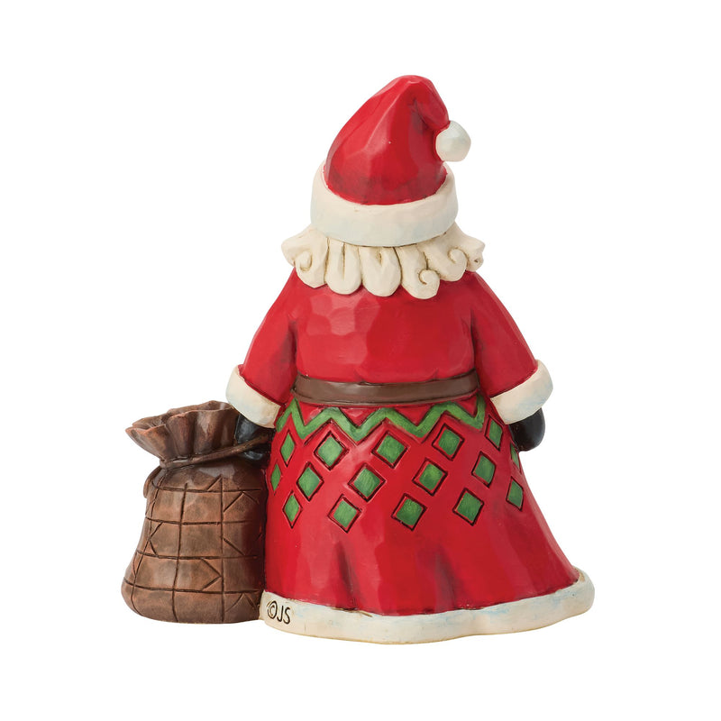 Santa With Toy Bag Mini