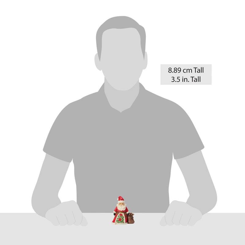 Santa With Toy Bag Mini