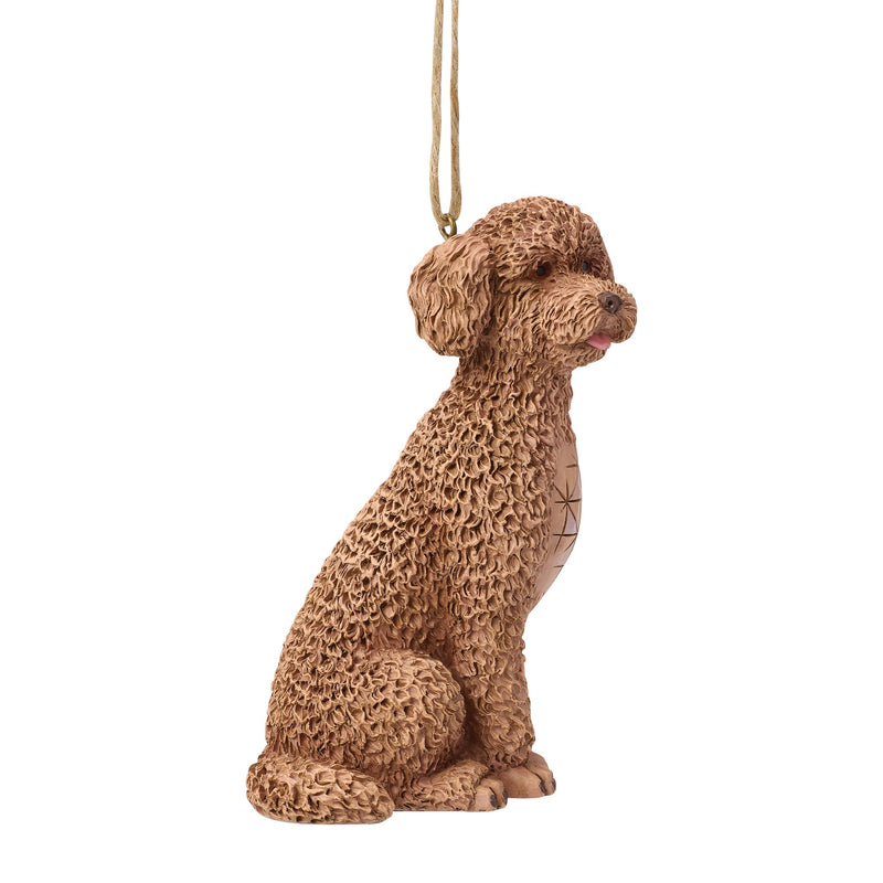 Golden Doodle Dog Ornament