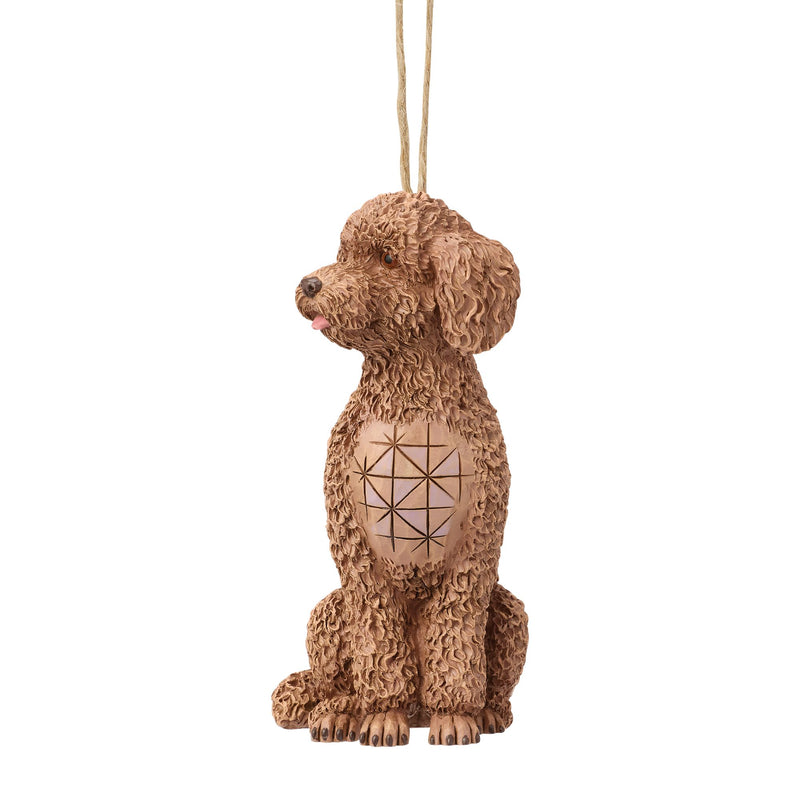 Golden Doodle Dog Ornament