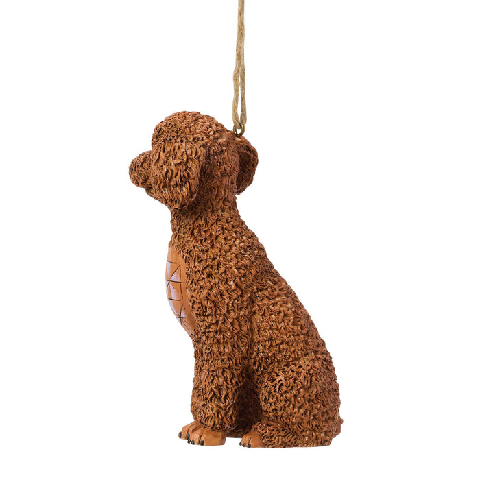 Golden Doodle Dog Ornament