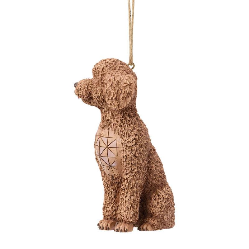 Golden Doodle Dog Ornament