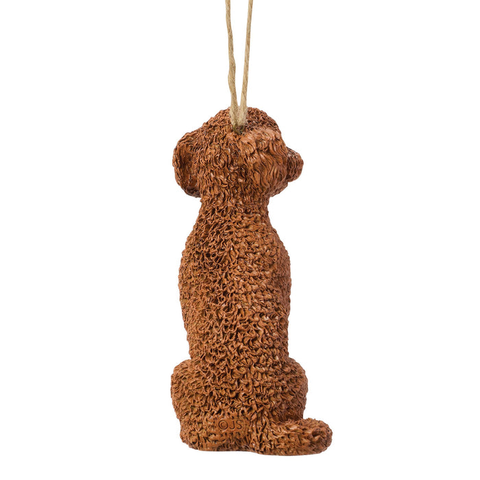 Golden Doodle Dog Ornament