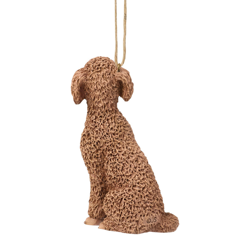 Golden Doodle Dog Ornament