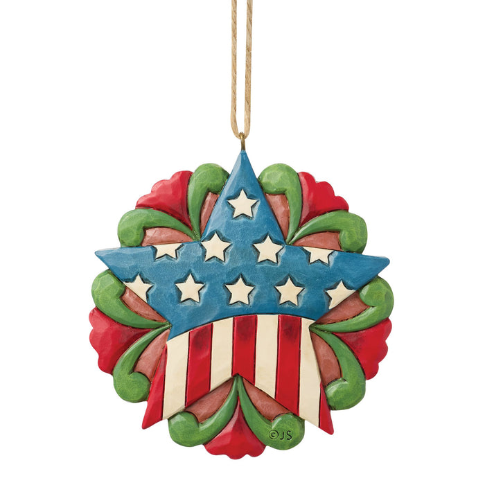 Patriotic Star Ornament