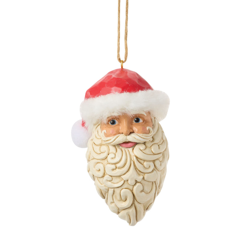 Large Santa Head Ornament