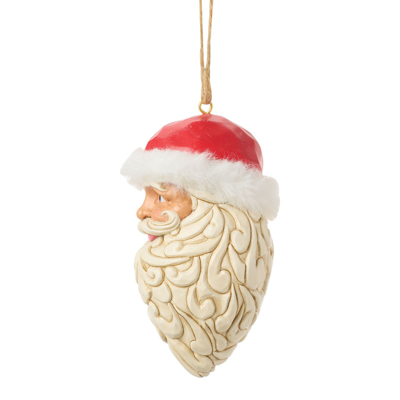 Large Santa Head Ornament