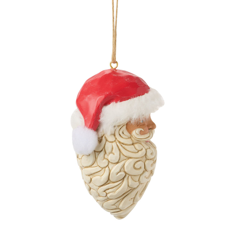 Large Santa Head Ornament