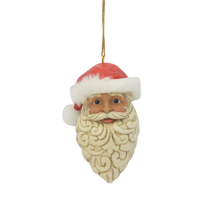 Large Santa Head Ornament