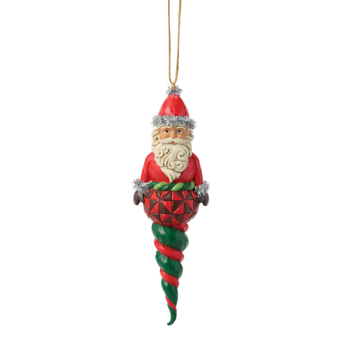 Santa Finial Shape Ornament