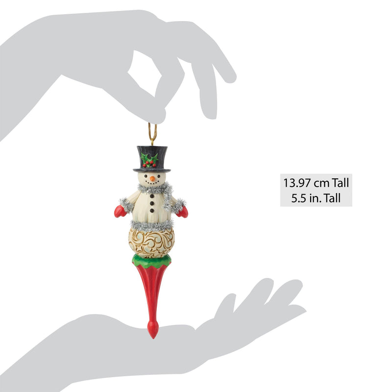 Snowman Finial Ornament