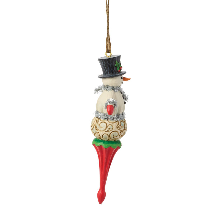 Snowman Finial Ornament