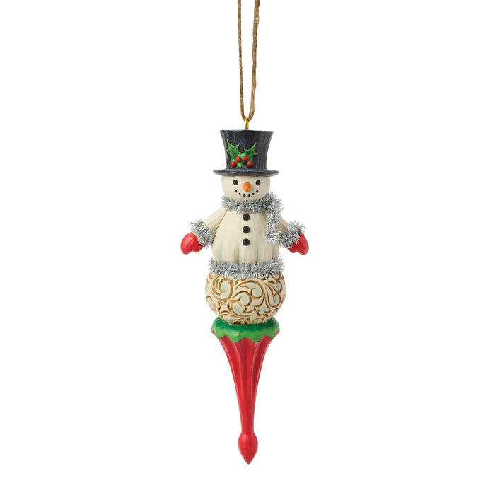 Snowman Finial Ornament