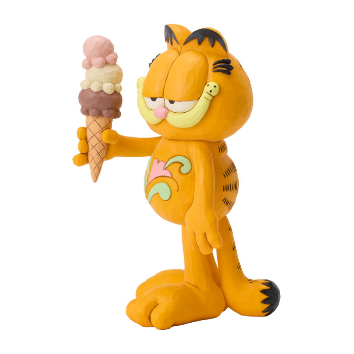 Garfield with Ice Cream