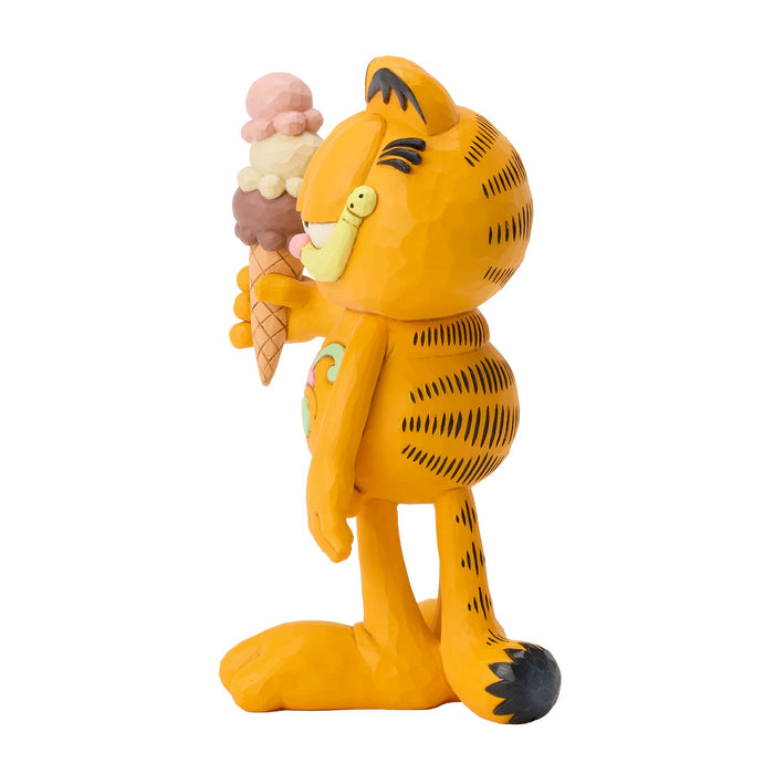 Garfield with Ice Cream