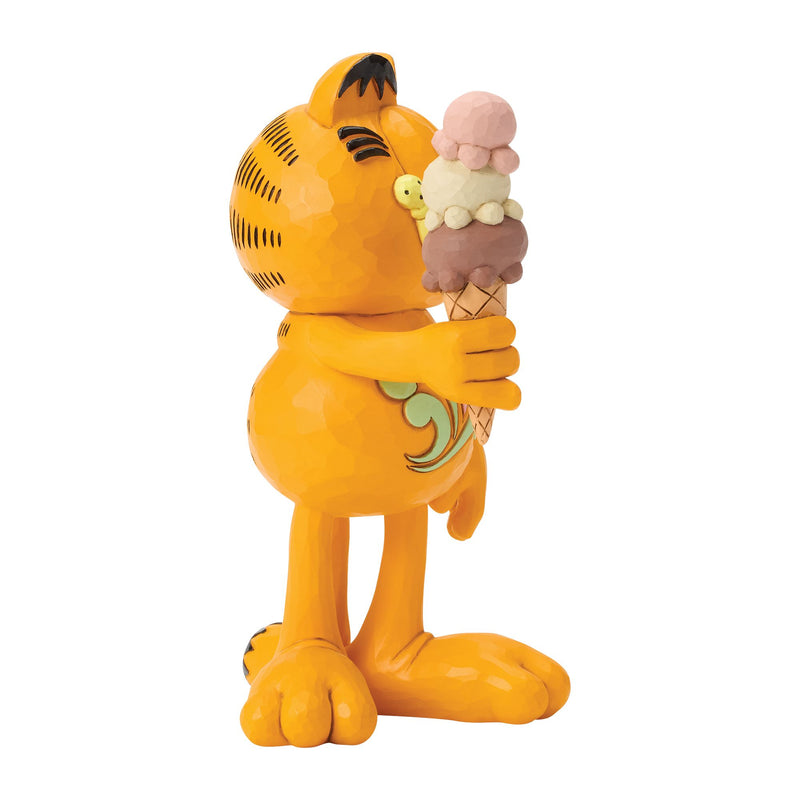 Garfield with Ice Cream
