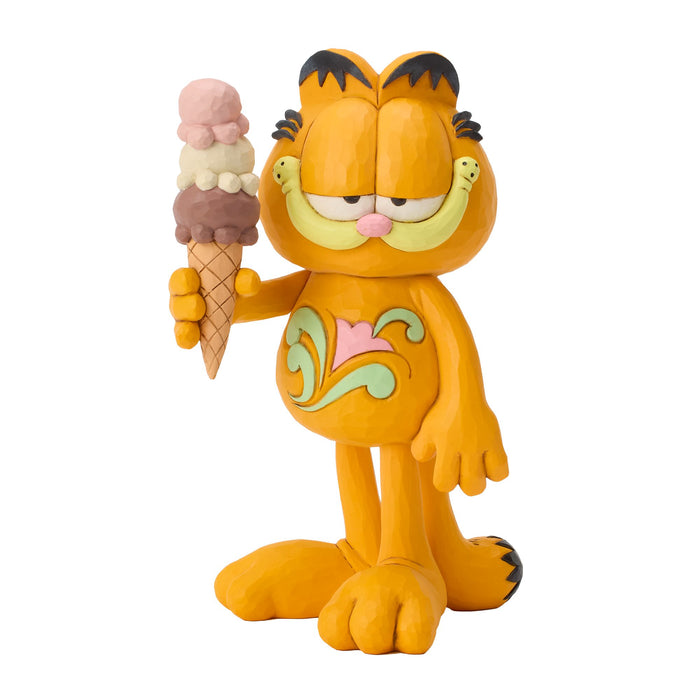 Garfield with Ice Cream