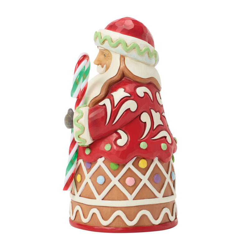 Gingerbread Santa Candy Pint