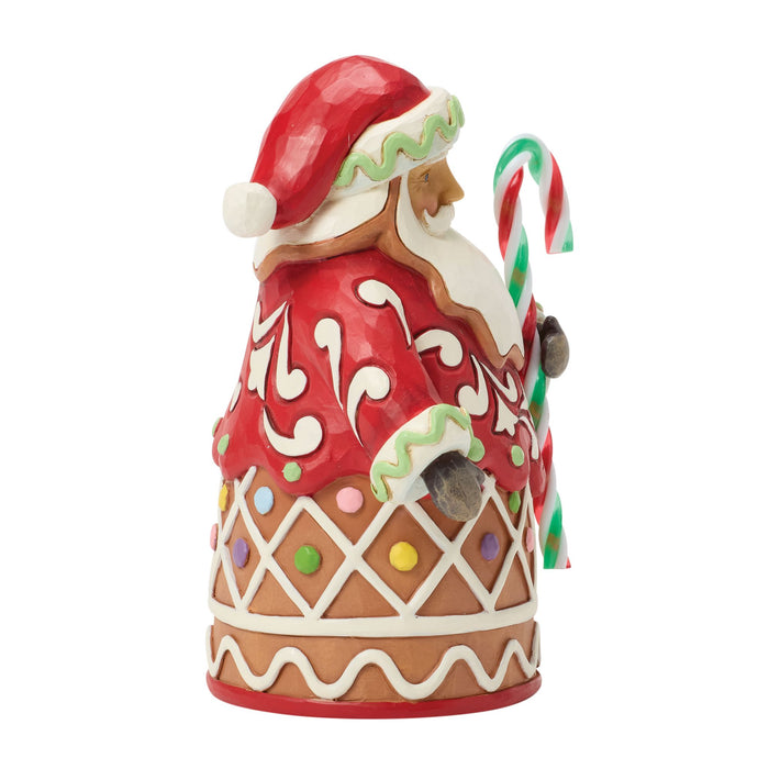 Gingerbread Santa Candy Pint