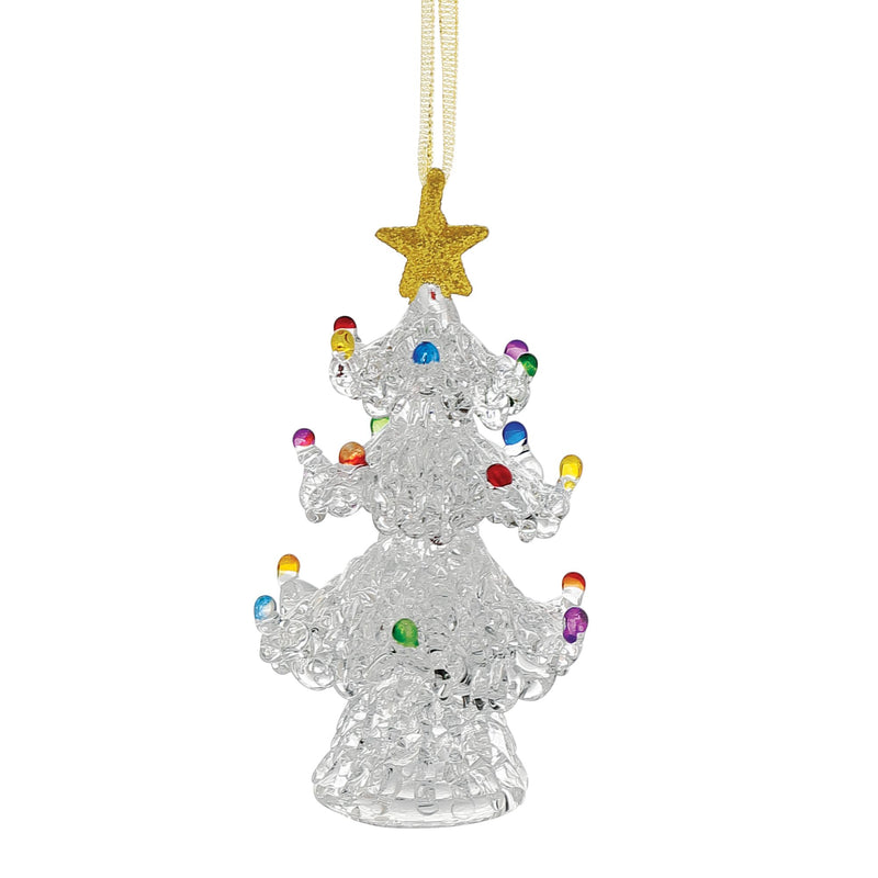Spun Glass Tree Orn