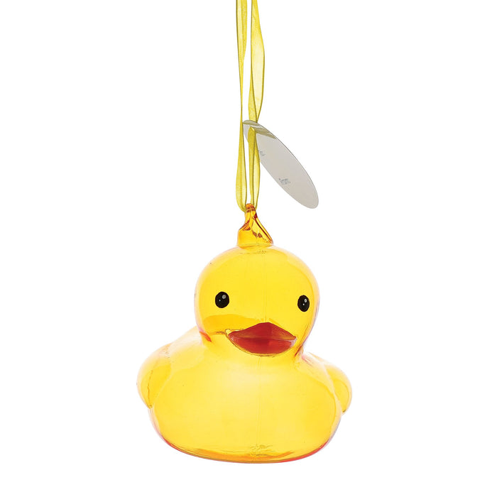 Glass Ducky Orn