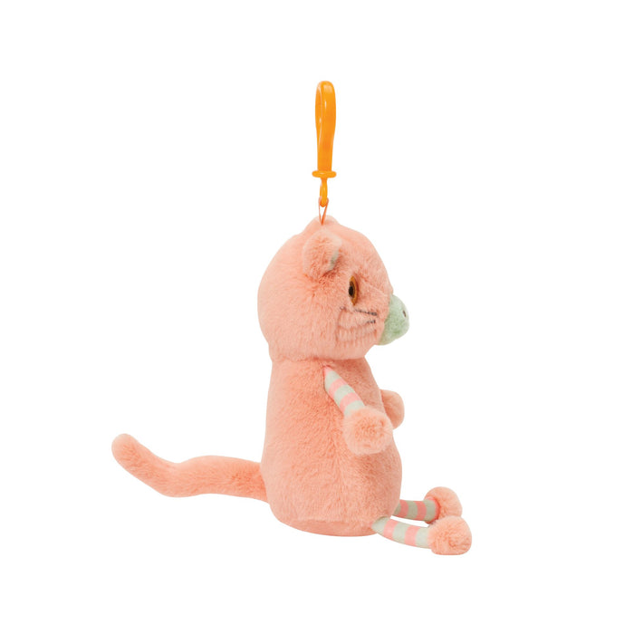 Mittens the Cat Backpack Clip