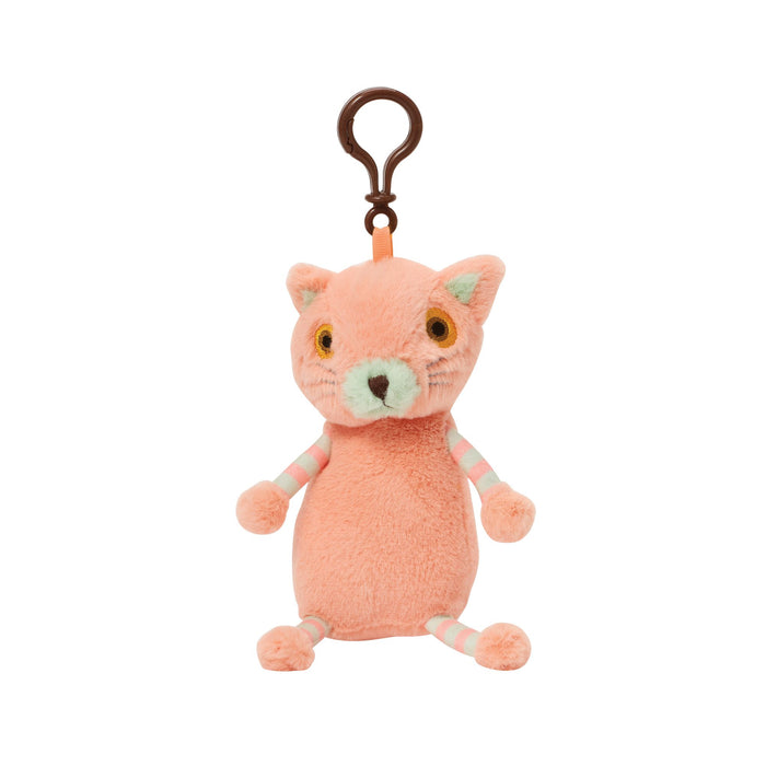 Mittens the Cat Backpack Clip