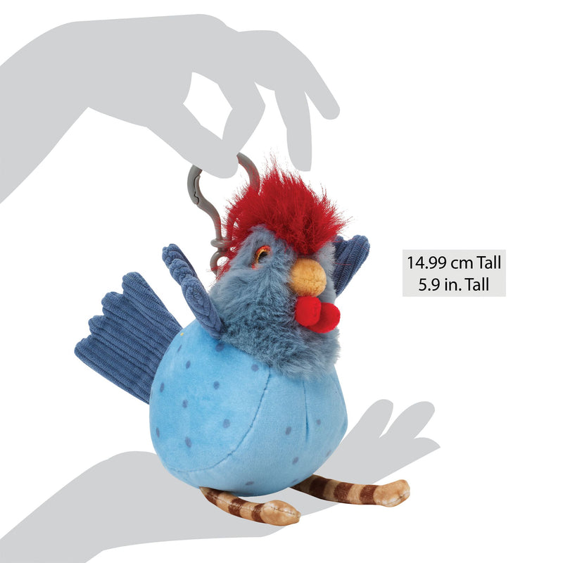 Rudy the Rooster Backpack Clip