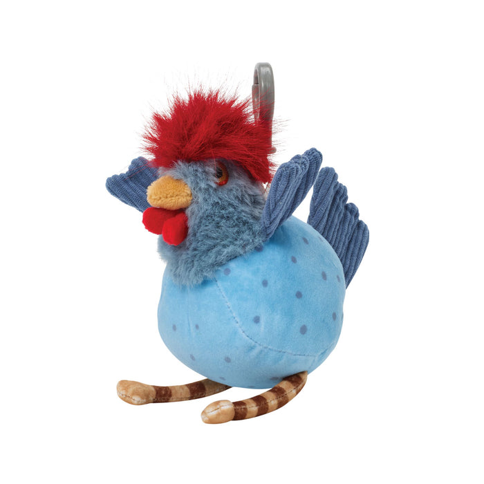 Book Rooster Rudy Rudy the Rooster Backpack Clip — Enesco Gift Shop