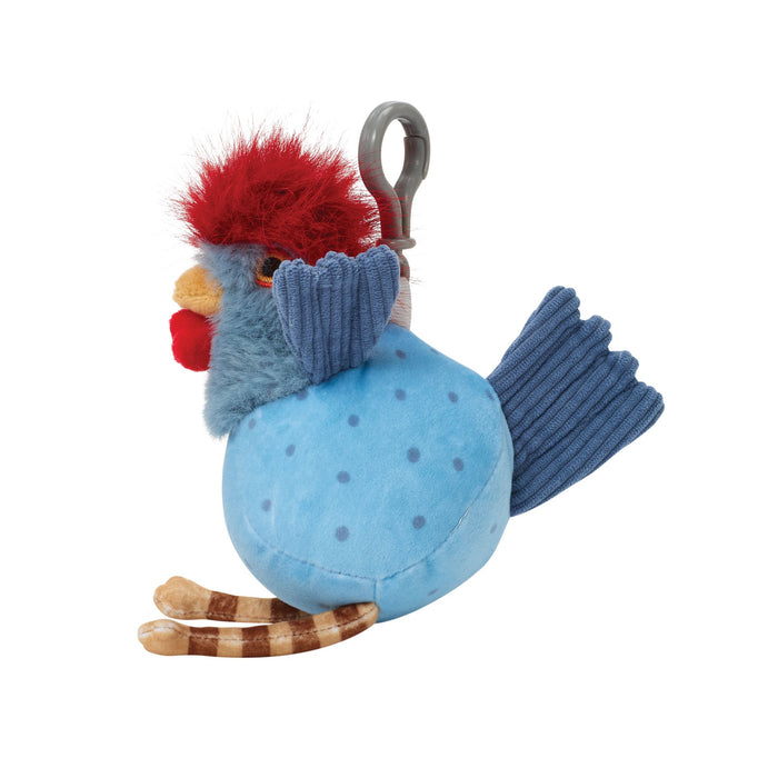 Rudy the Rooster Backpack Clip