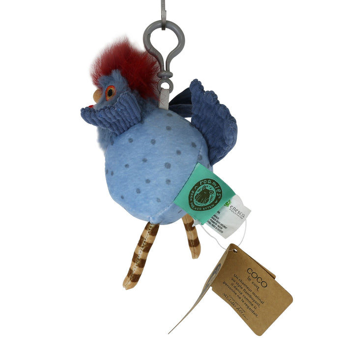 Rudy the Rooster Backpack Clip