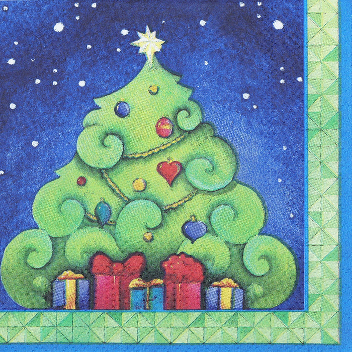 Christmas Tree Napkin