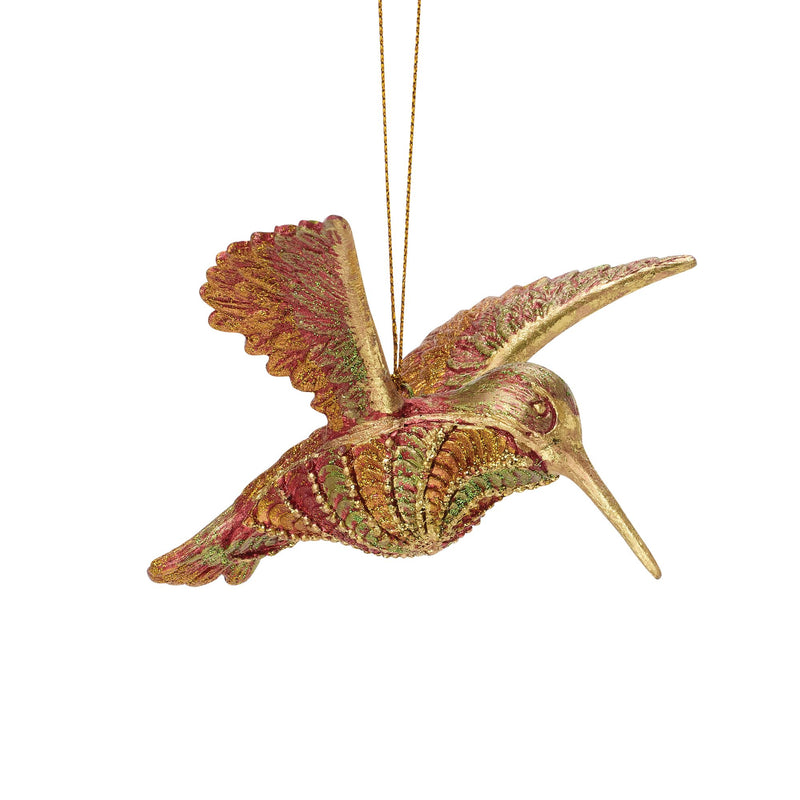 Swirly Hummingbird Red