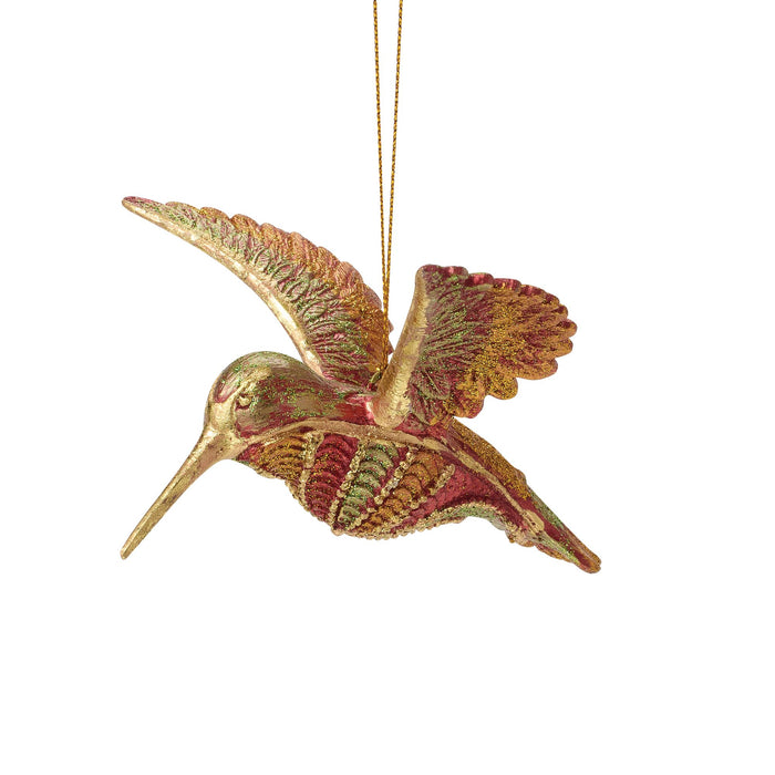 Swirly Hummingbird Red