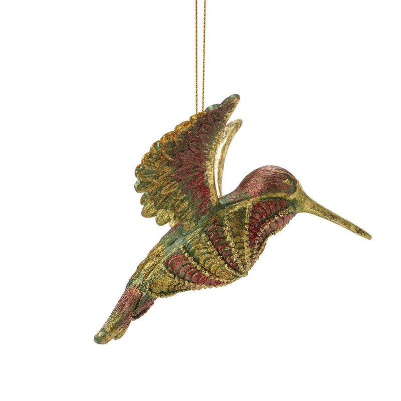 Swirly Hummingbird Green
