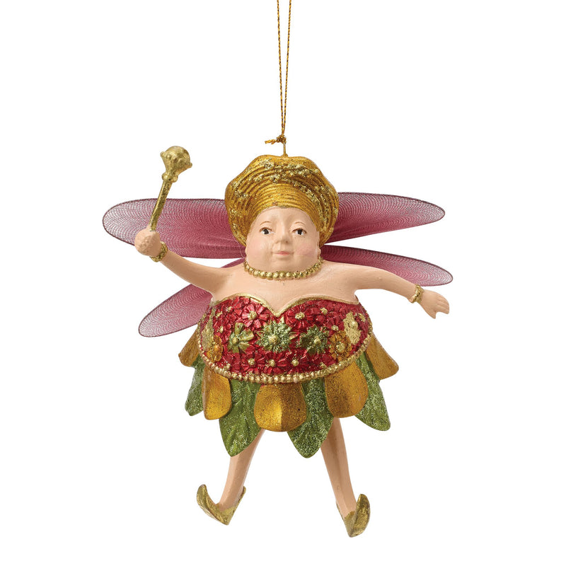 Berry Fairy Orn Red