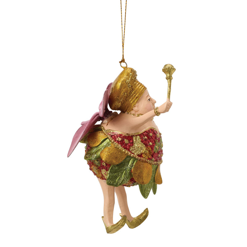 Berry Fairy Orn Red