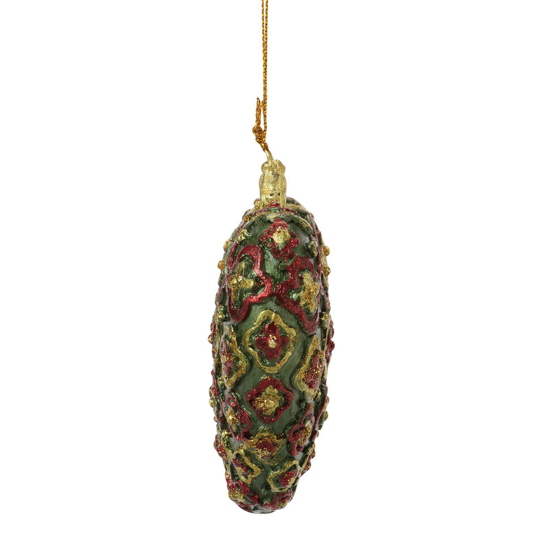 Classic Heart Orn Green