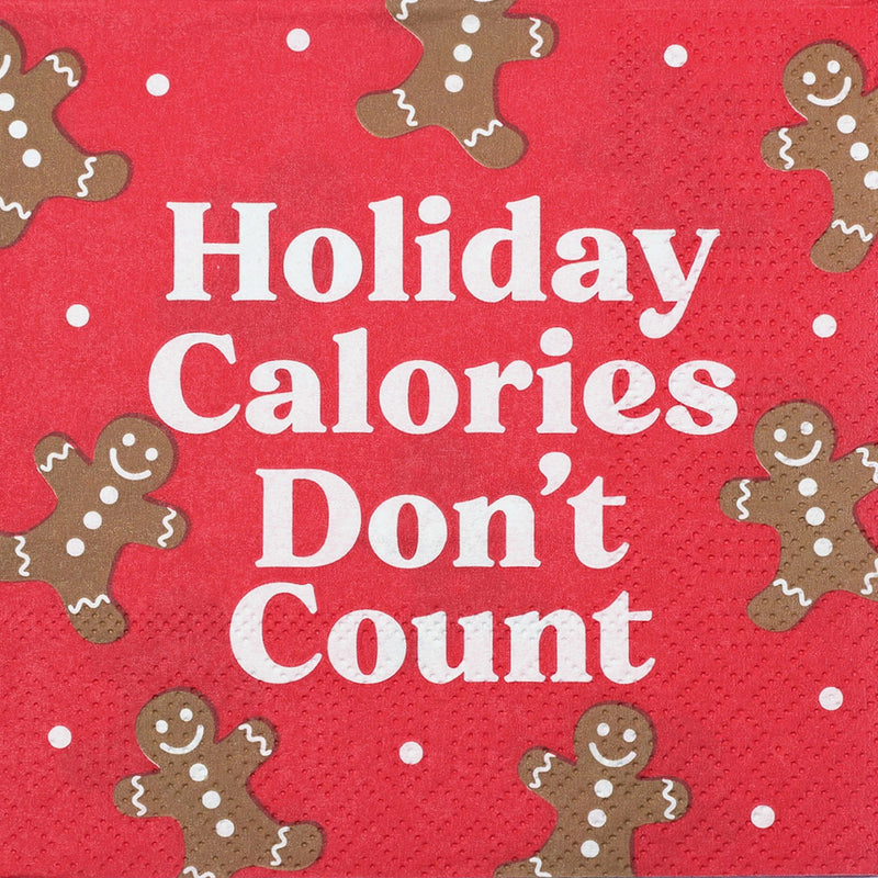 Calories Christmas Napkin