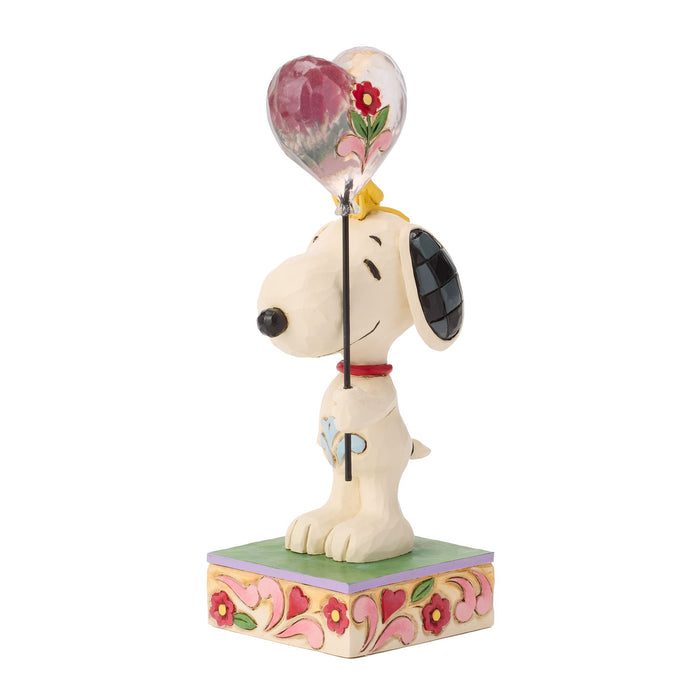 Snoopy with Heart Balloon