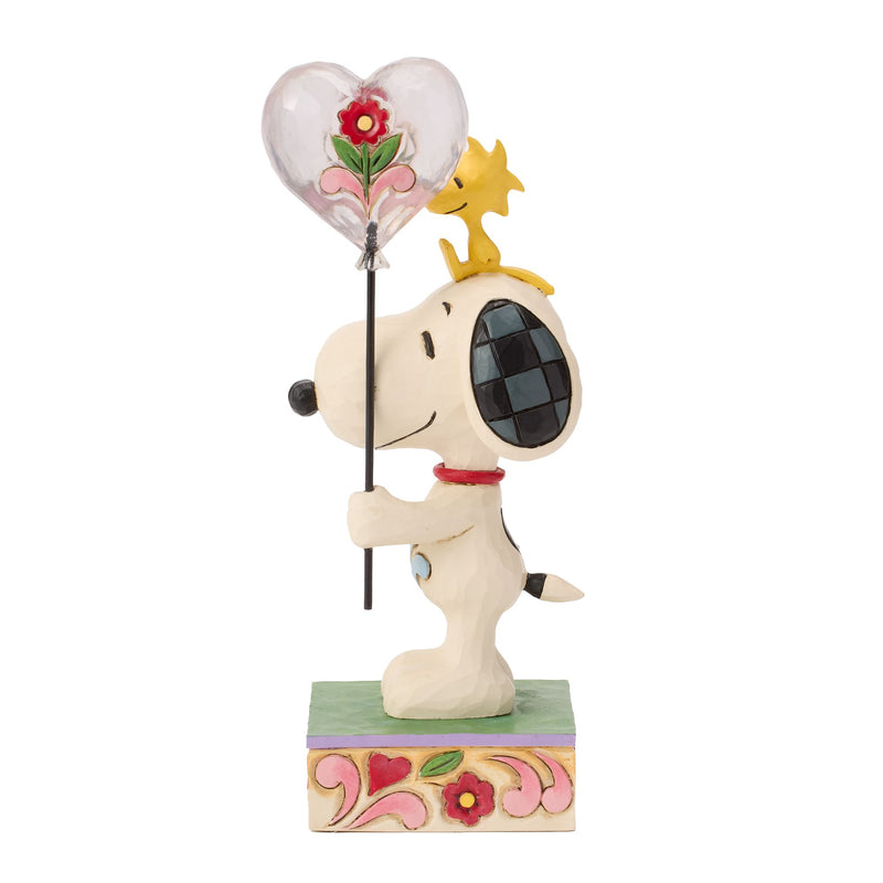 Snoopy with Heart Balloon