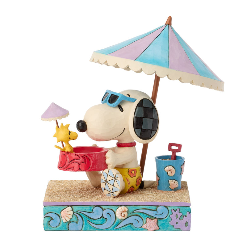 Snoopy Holding Woodstock/Bowl