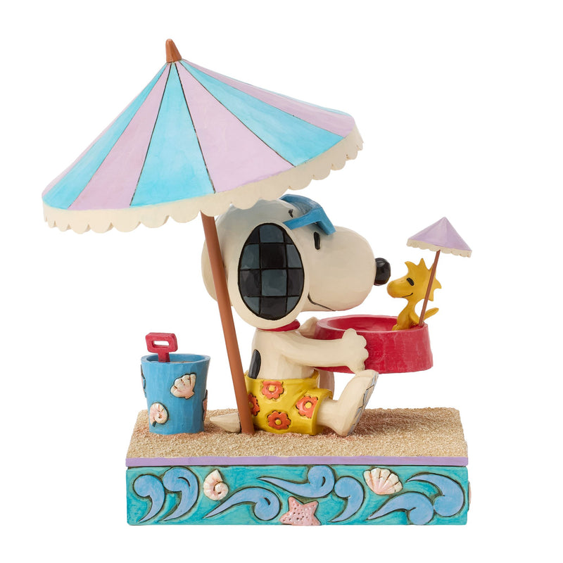 Snoopy Holding Woodstock/Bowl