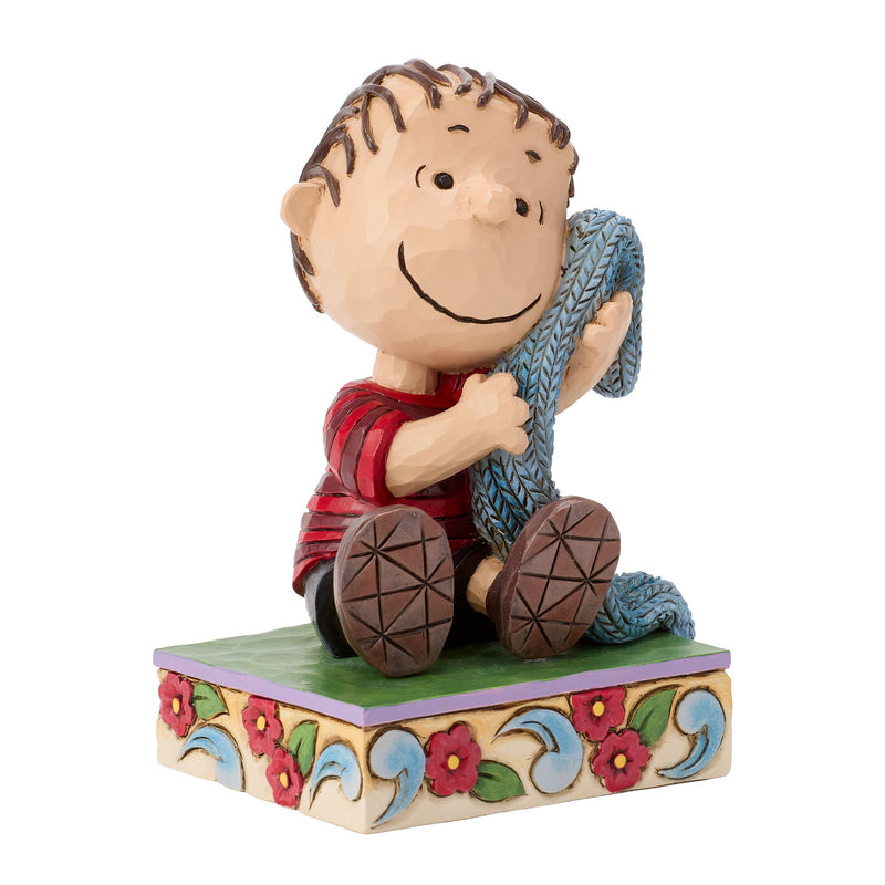 Linus Sitting with Blanket