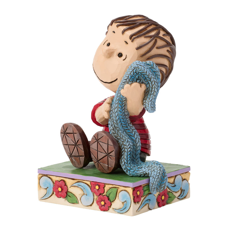 Linus Sitting with Blanket