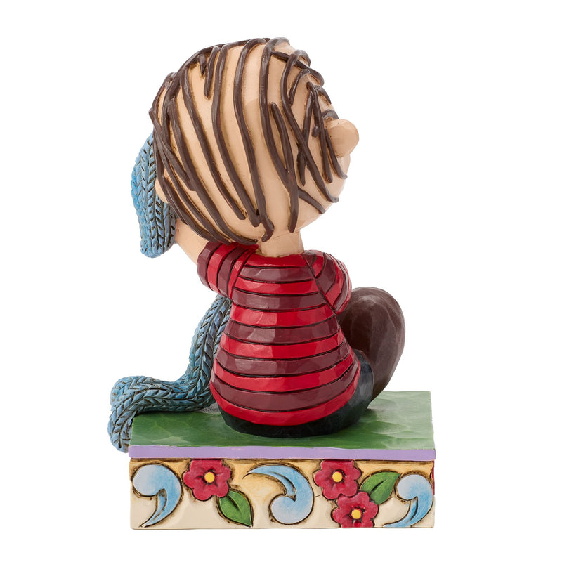 Linus Sitting with Blanket