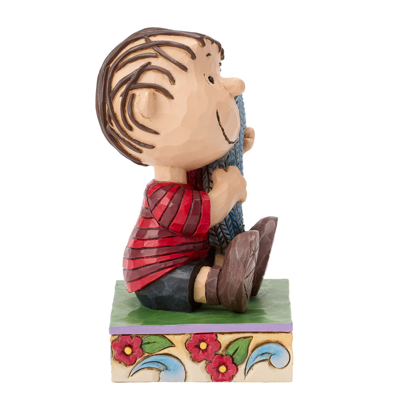 Linus Sitting with Blanket