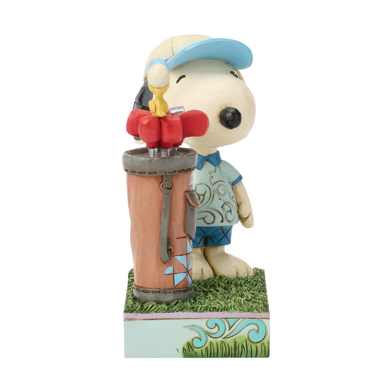 Snoopy and Woodstock Golfing