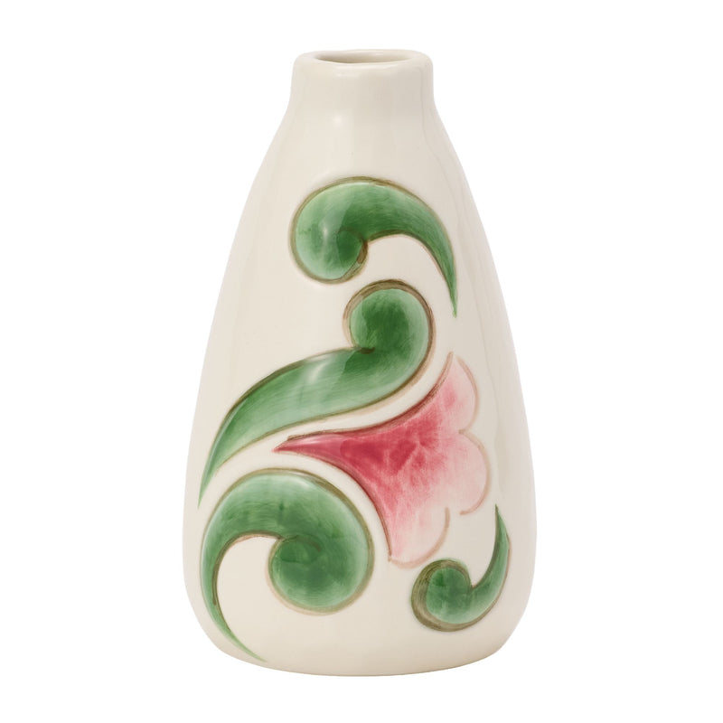 Cream with Floral Vase