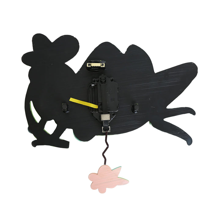 Spring Loaded Wall Clock